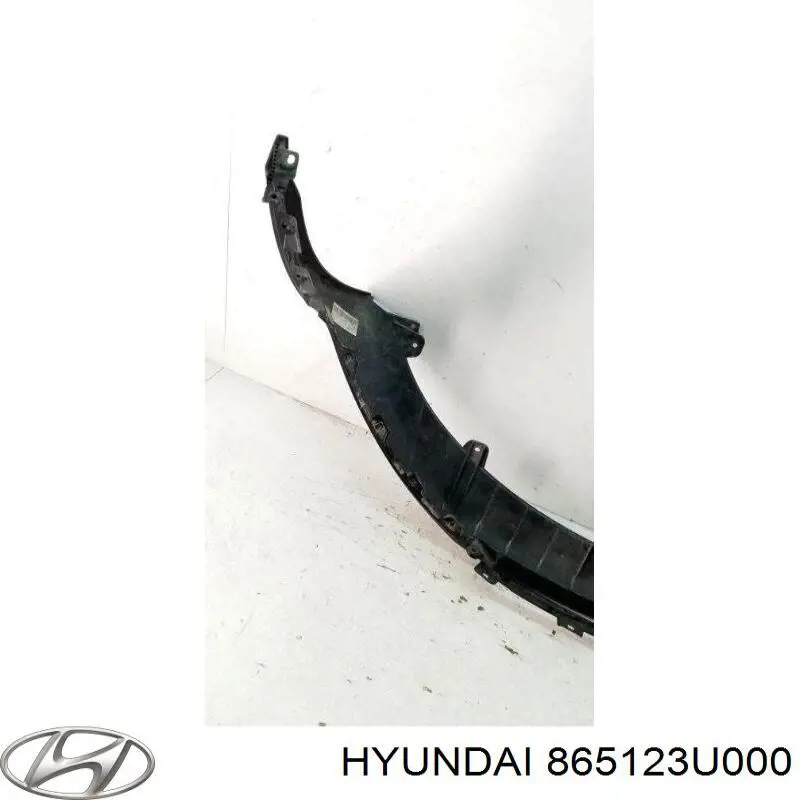865123U000 Hyundai/Kia Pára-choque dianteiro, parte inferior