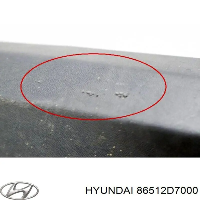 Spoiler do pára-choque traseiro Hyundai/Kia 86512D7000 preço, a partir de 246,81 USD