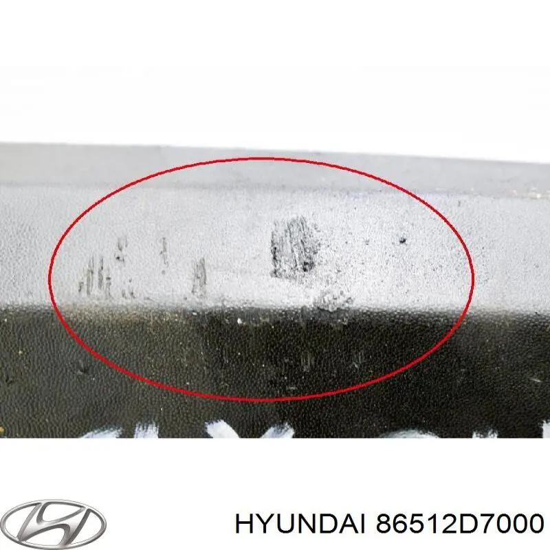 Compre 86512D7000 Hyundai/Kia Spoiler do pára-choque traseiro