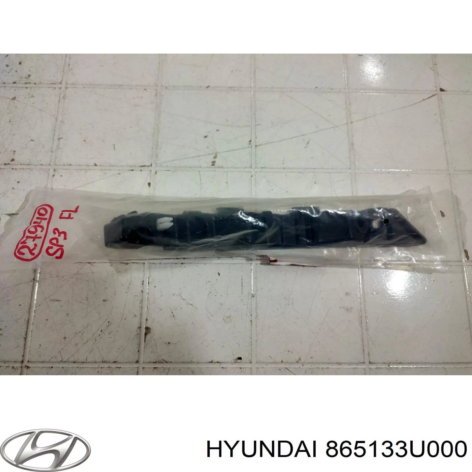 Compre 865133U000 Hyundai/Kia Consola do pára-choque dianteiro esquerdo