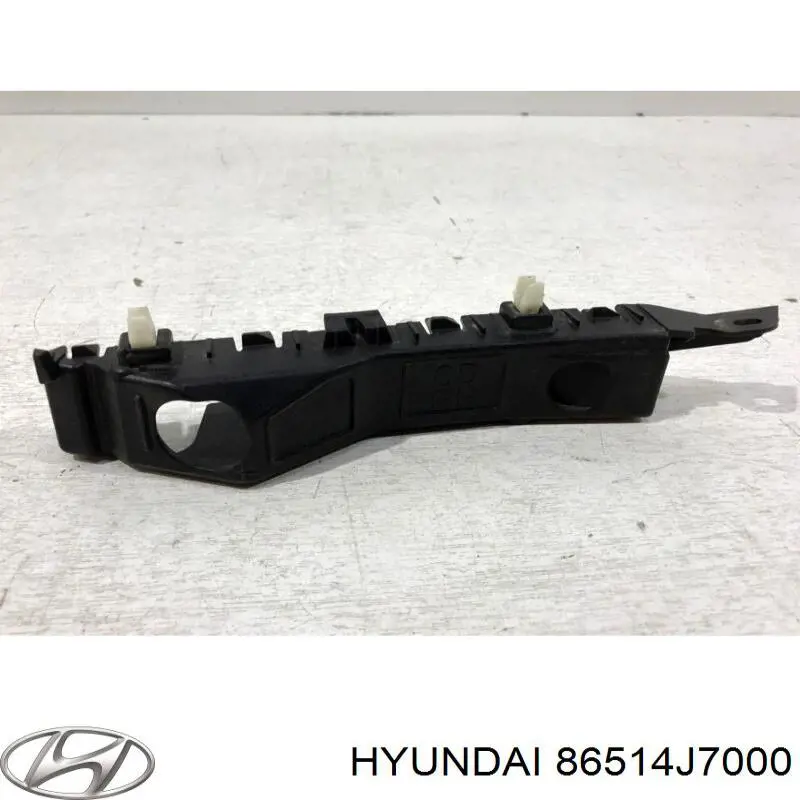 86514J7000 Hyundai/Kia Consola externa direita do pára-choque dianteiro
