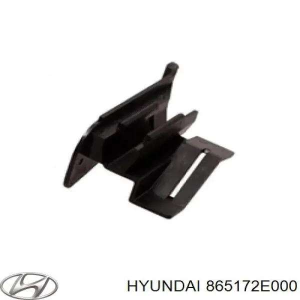 865172E000 Hyundai/Kia Consola do pára-choque dianteiro