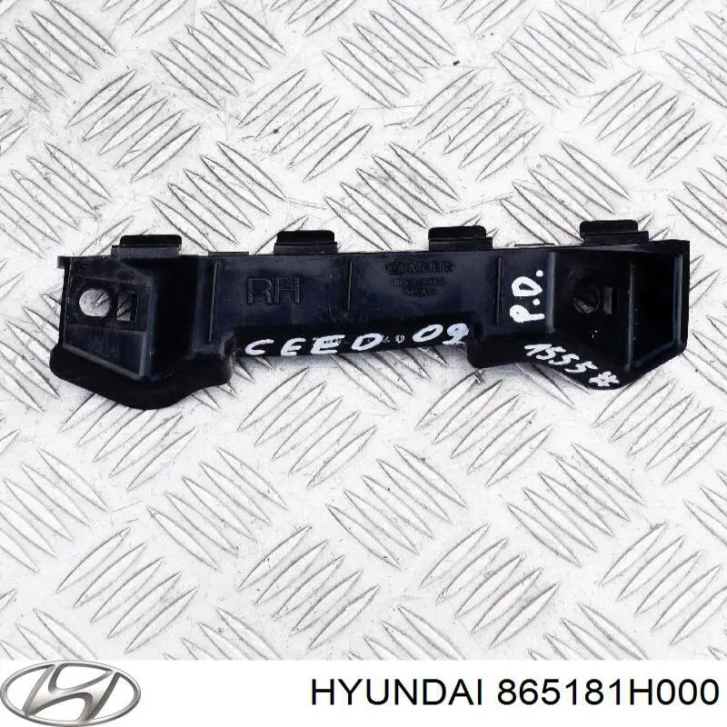 865181H000 Hyundai/Kia Consola do pára-choque dianteiro direito