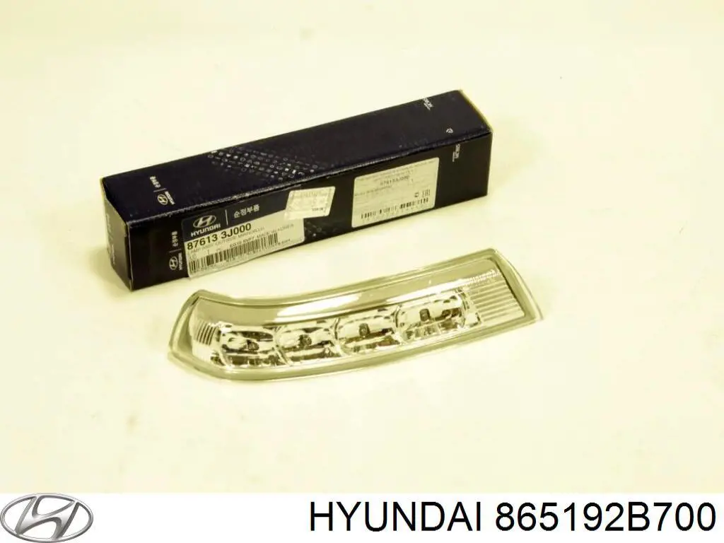 865192B700 Hyundai/Kia Painel de fixação de matrícula dianteira