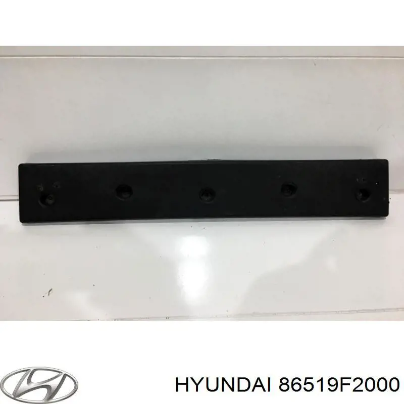 86519F2000 Hyundai/Kia Painel de fixação de matrícula dianteira