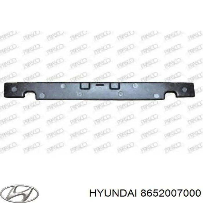 8652007000 Hyundai/Kia Absorvedor (enchido) do pára-choque dianteiro