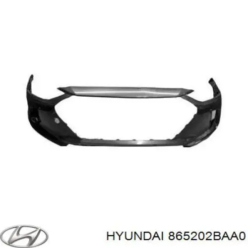 Compre 865202BAA0 Hyundai/Kia Absorvedor (enchido) do pára-choque dianteiro