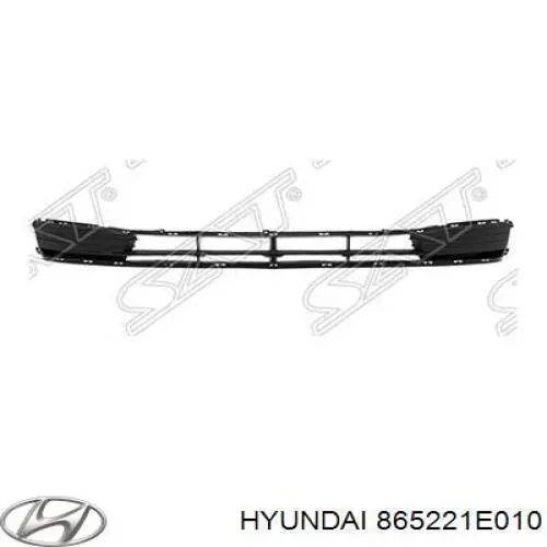 865221E010 Hyundai/Kia Grelha do pára-choque dianteiro