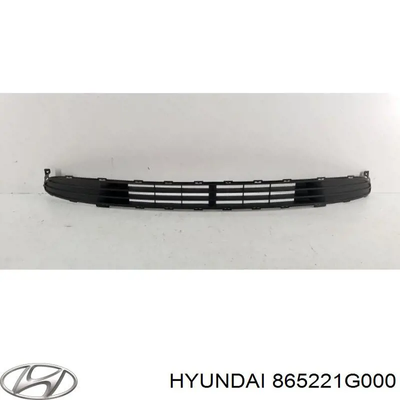865221G000 Hyundai/Kia Grelha central do pára-choque dianteiro