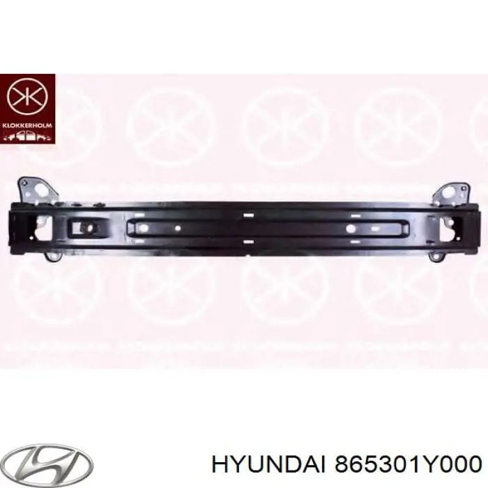 865301Y000 Hyundai/Kia Reforçador do pára-choque dianteiro
