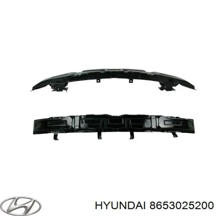  Reforçador do pára-choque dianteiro Hyundai Accent II sedan (LC) (1999 - 2005) II
