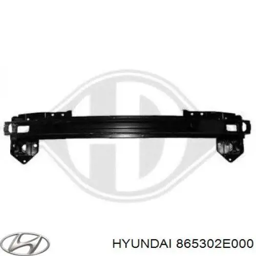 865302E000 Hyundai/Kia Reforçador do pára-choque dianteiro