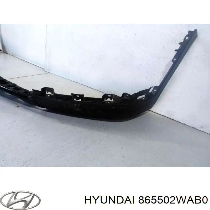 865502WAB0 Hyundai/Kia Pára-choque dianteiro, parte inferior