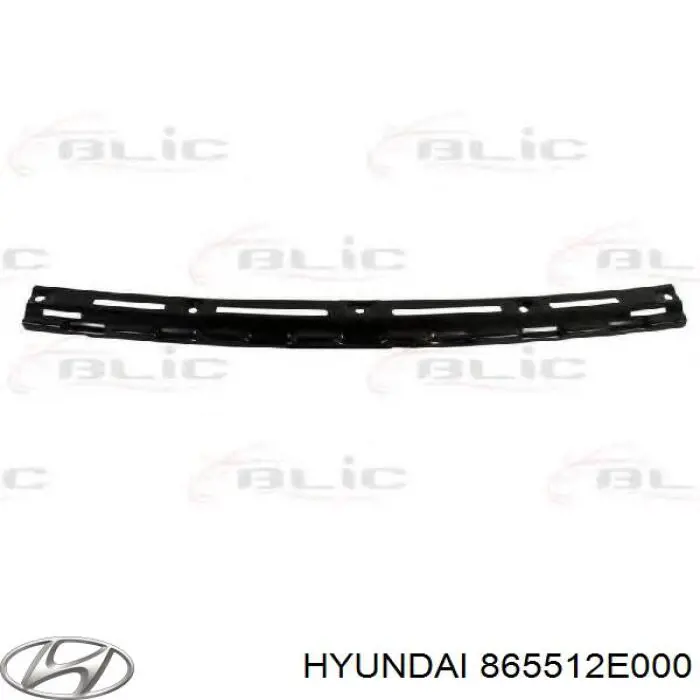 865512E000 Hyundai/Kia Consola central do pára-choque dianteiro