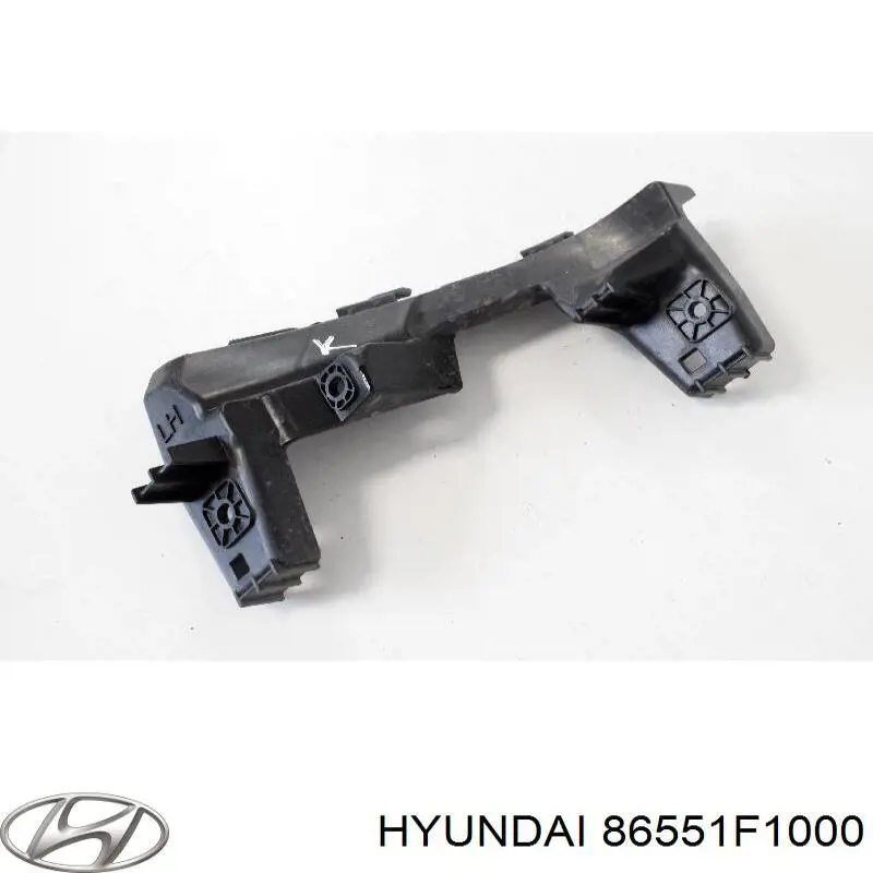 86551F1000 Hyundai/Kia Consola do pára-choque dianteiro esquerdo