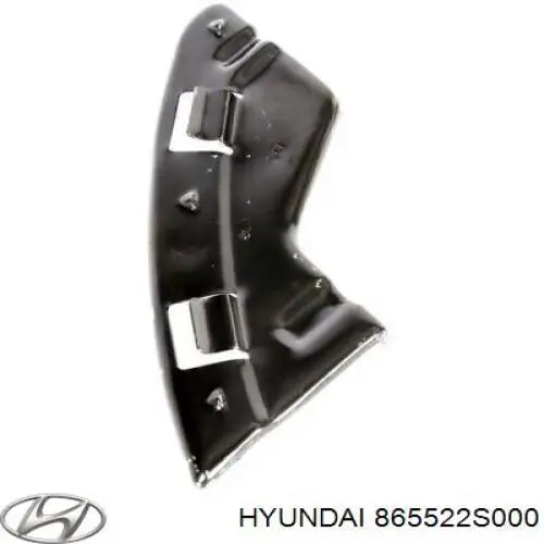 865522S000 Hyundai/Kia Consola do pára-choque dianteiro direito