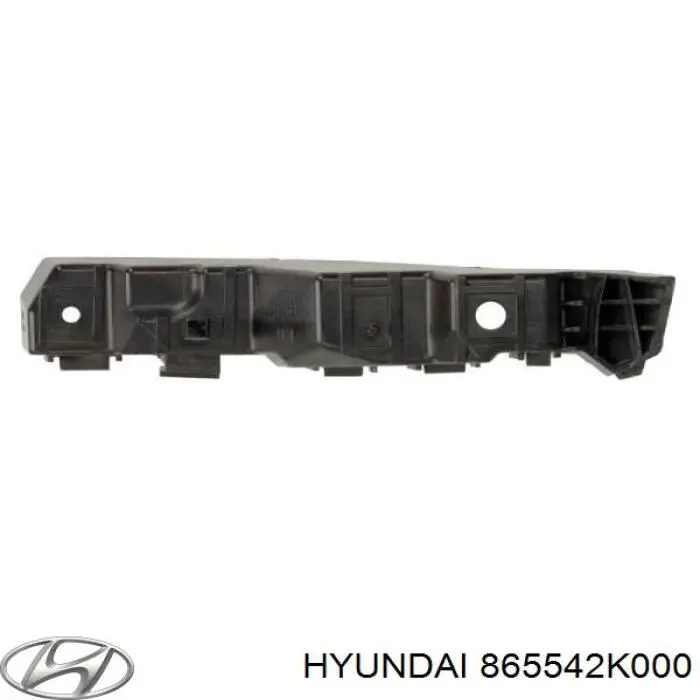 865542K000 Hyundai/Kia Consola externa direita do pára-choque dianteiro