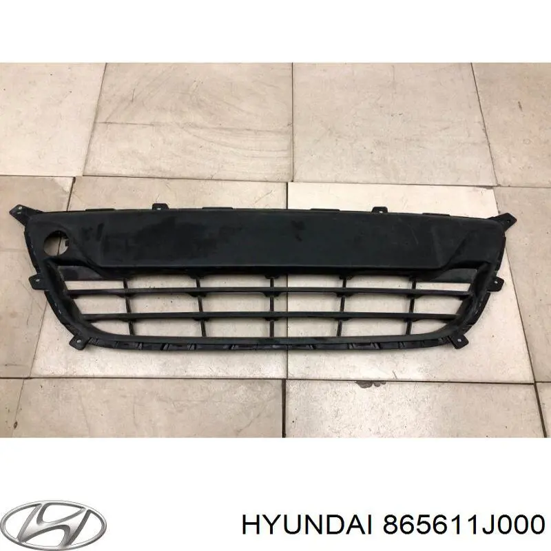 865611J000 Hyundai/Kia Grelha do pára-choque dianteiro