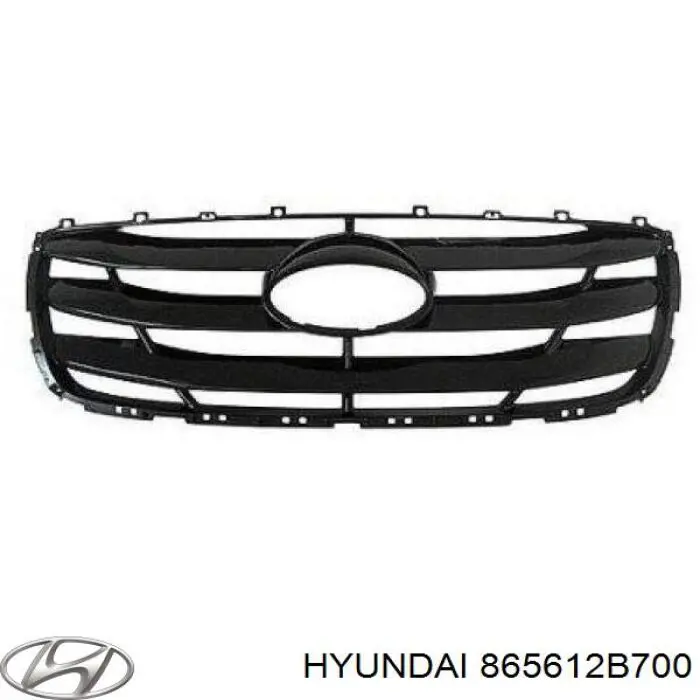 Grelha do radiador Hyundai/Kia 865612B700 preço, a partir de 67,82 USD