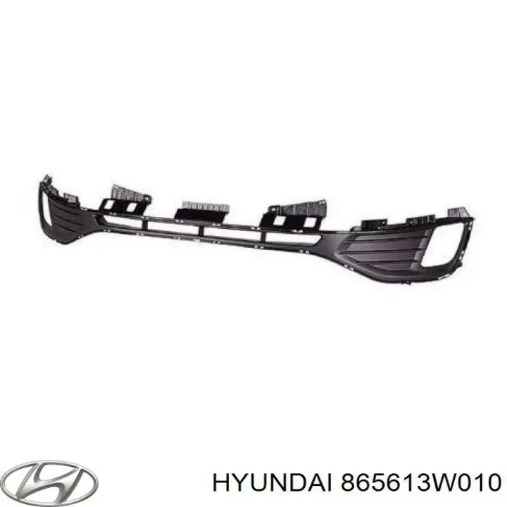865613W010 Hyundai/Kia Grelha do pára-choque dianteiro