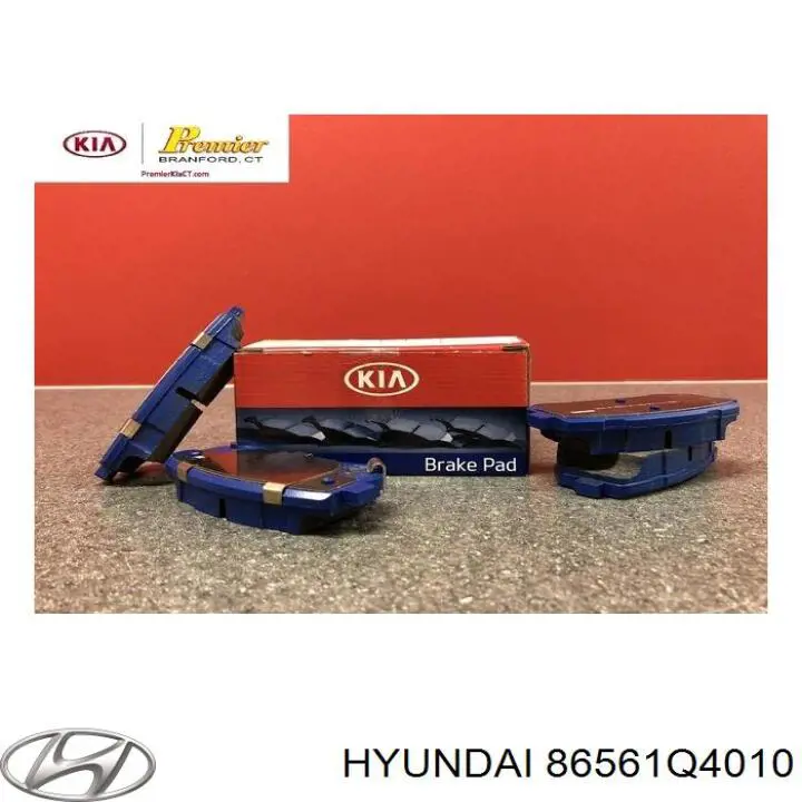 86561Q4010 Hyundai/Kia Grelha central do pára-choque dianteiro