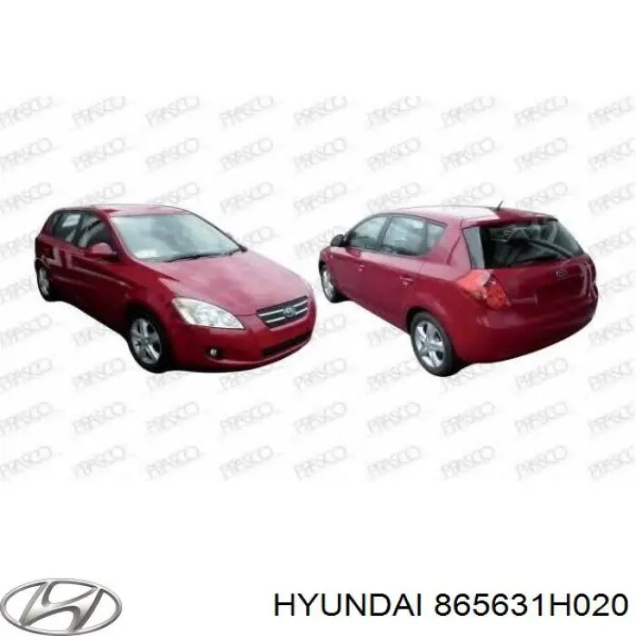 Tampão (grelha) das luzes de nevoeiro do pára-choque dianteiro esquerdo Hyundai/Kia 865631H020 preço, a partir de 19,90 USD