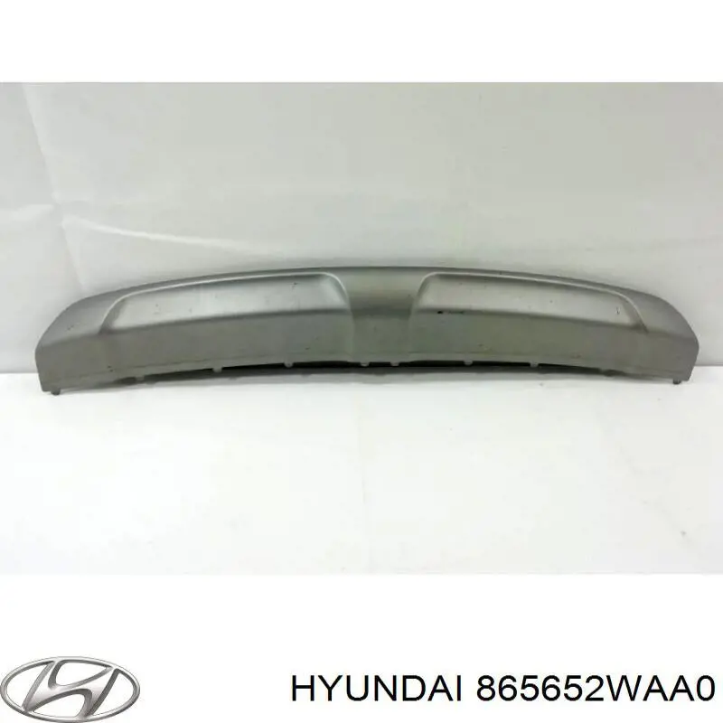 865652WAA0 Hyundai/Kia Spoiler do pára-choque dianteiro