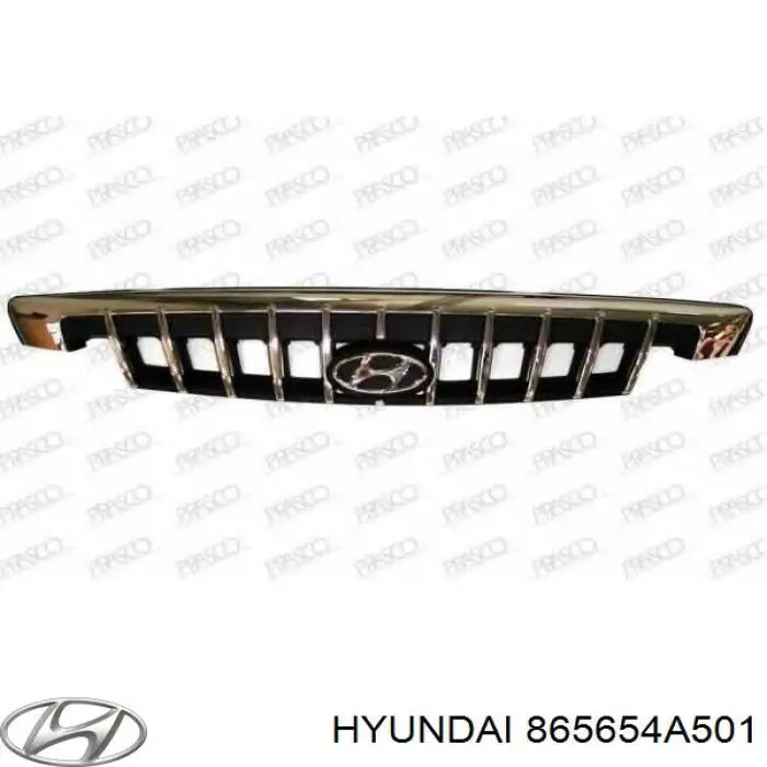 Grelha do radiador Hyundai/Kia 865654A501 preço, a partir de 42,69 USD