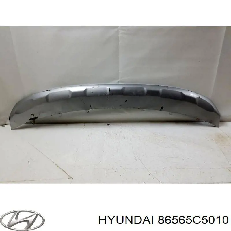 86565C5010 Hyundai/Kia Placa sobreposta do pára-choque dianteiro