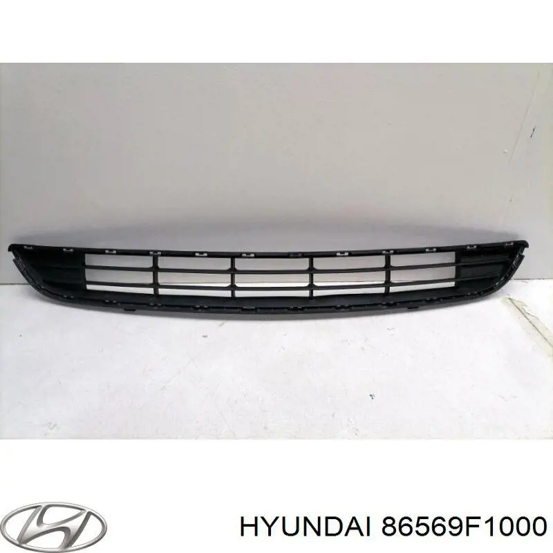 86569D9000 Hyundai/Kia Grelha inferior do pára-choque dianteiro