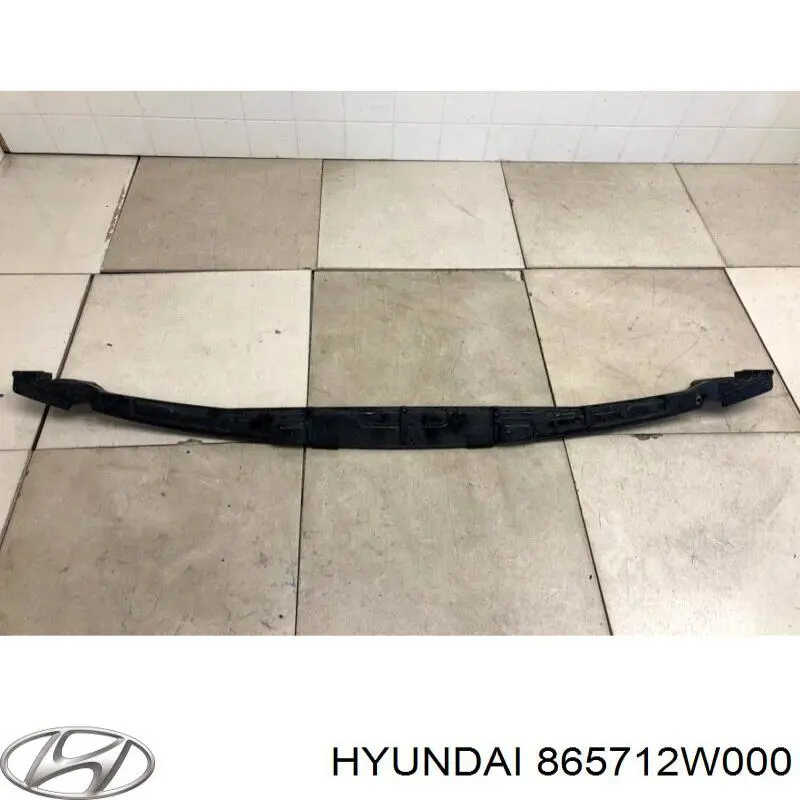 865712W000 Hyundai/Kia Reforçador do pára-choque dianteiro