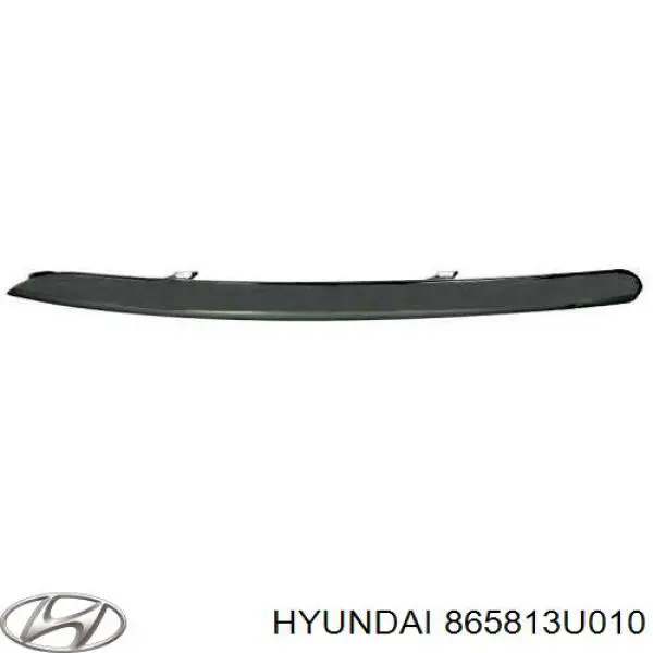 Compre 865813U010 Hyundai/Kia Moldura esquerda do pára-choque dianteiro