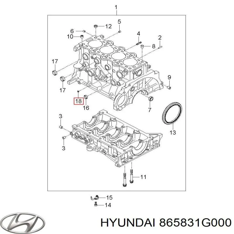 Consola de reforçador do pára-choque dianteiro Hyundai/Kia 865831G000 preço, a partir de  USD