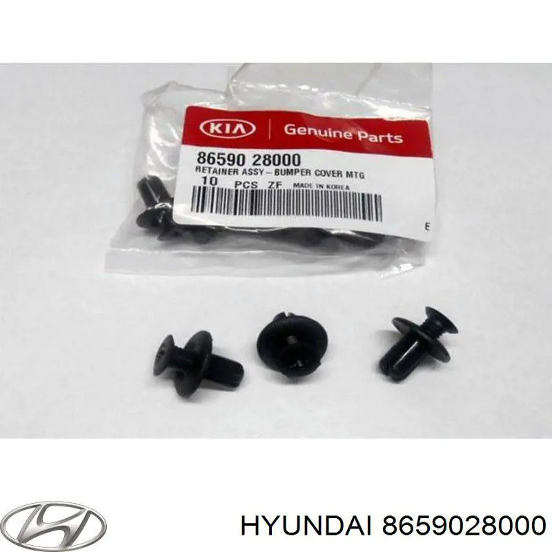 Compre 7941605000 Ssang Yong Cápsula (prendedor) de fixação do pára-choque dianteiro
