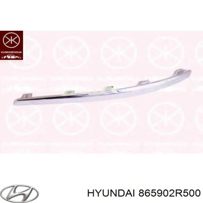 Moldura do pára-choque dianteiro Hyundai/Kia 865902R500 preço, a partir de 108,13 USD