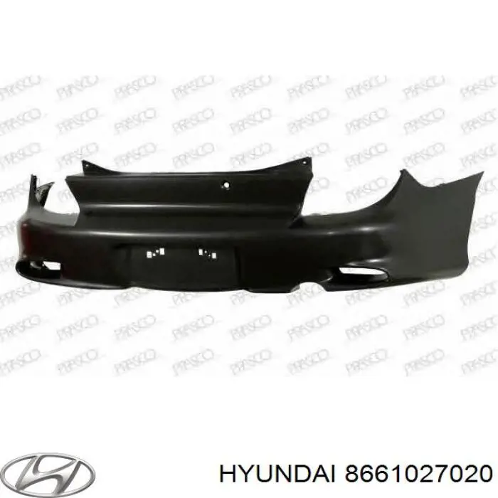 Pára-choque traseiro Hyundai/Kia 8661027020 preço, a partir de 137,91 USD