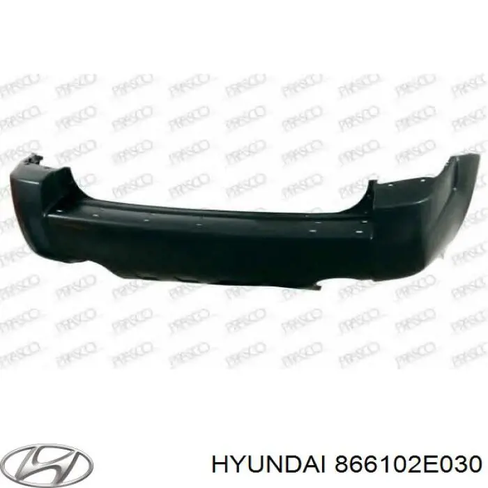 Compre 866102E030 Hyundai/Kia Pára-choque traseiro
