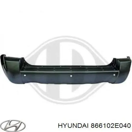 Pára-choque traseiro Hyundai/Kia 866102E040 preço, a partir de 181,35 USD