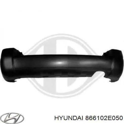 866102E050 Hyundai/Kia Pára-choque traseiro