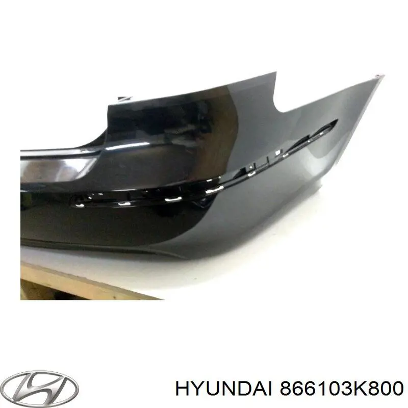  Pára-choque traseiro Hyundai Sonata V sedan (NF) (2007 - 2010) V