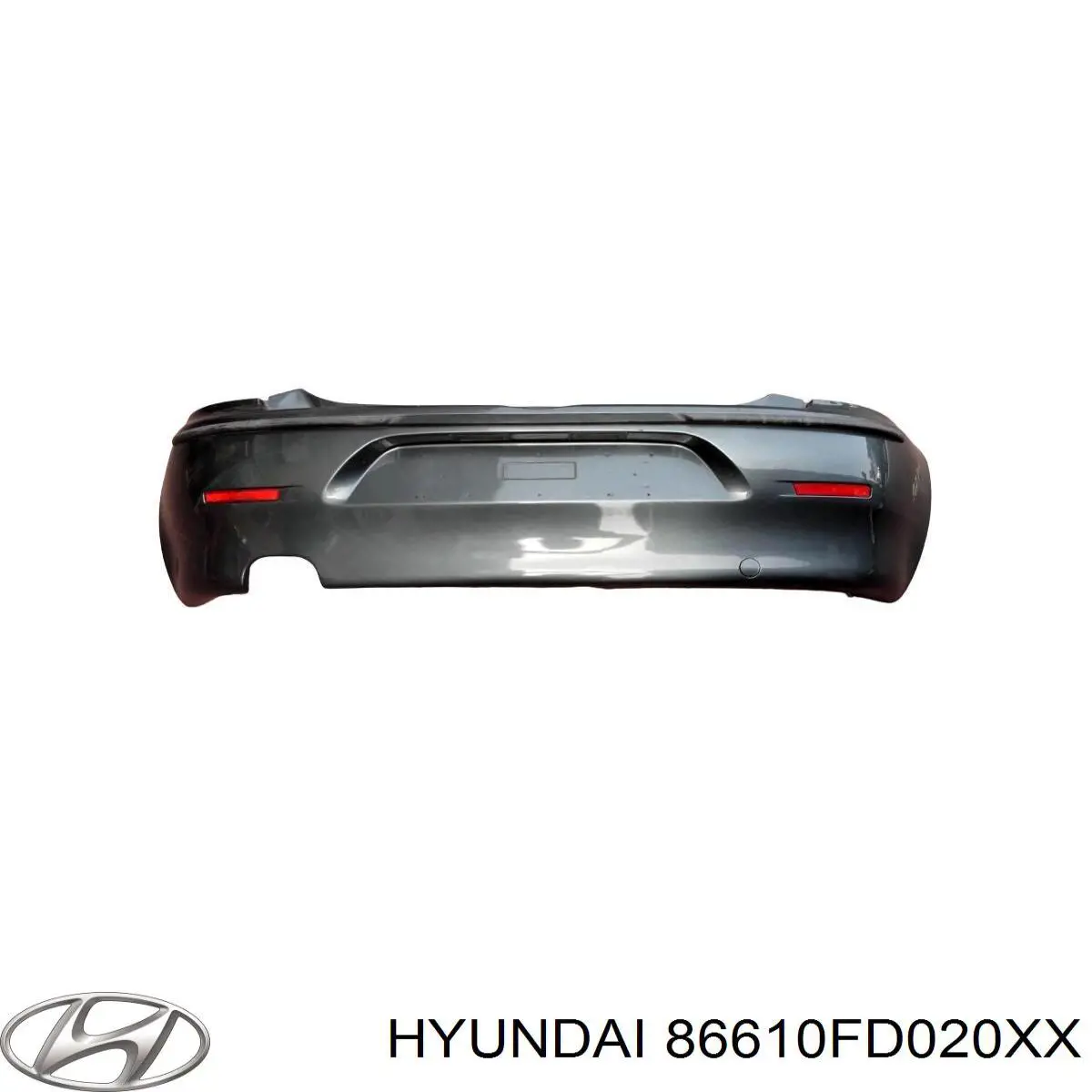 Compre 86610FD020XX Hyundai/Kia Pára-choque traseiro