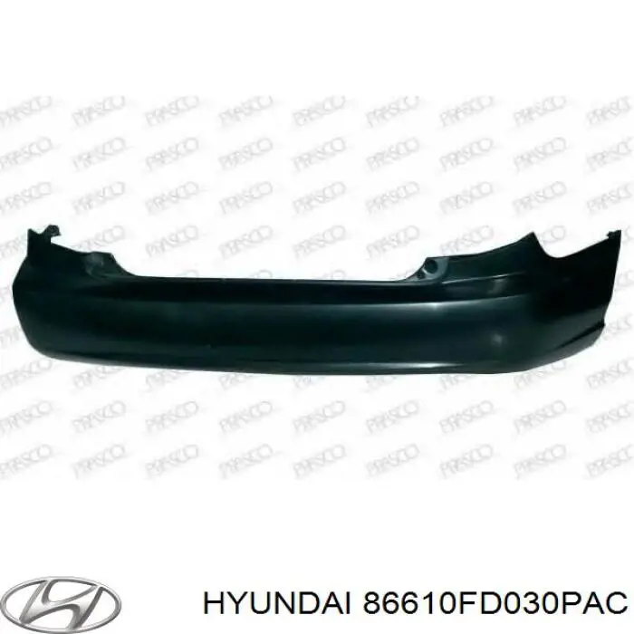 86610FD030XX Hyundai/Kia Pára-choque traseiro
