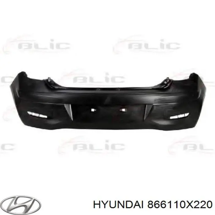 Pára-choque traseiro Hyundai/Kia 866110X220 preço, a partir de 124,36 USD