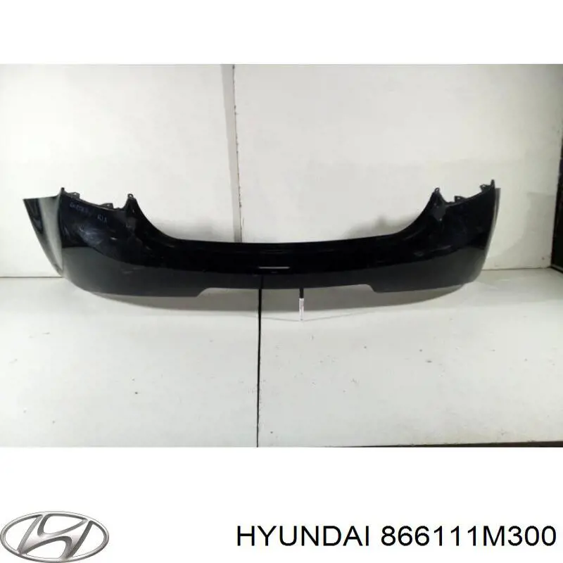 Pára-choque traseiro 866111M300 Hyundai/Kia