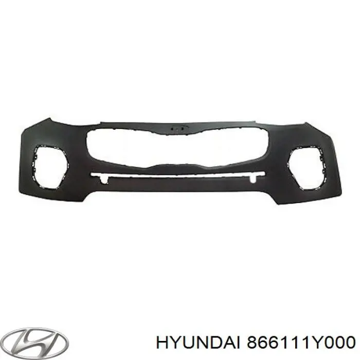 Compre 866111Y000 Hyundai/Kia Pára-choque traseiro