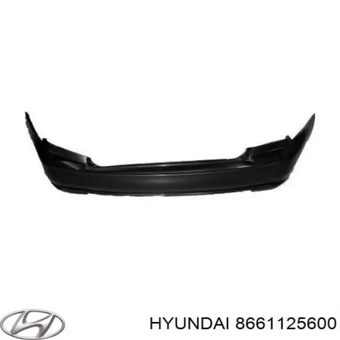Pára-choque traseiro 8661125600 Hyundai/Kia