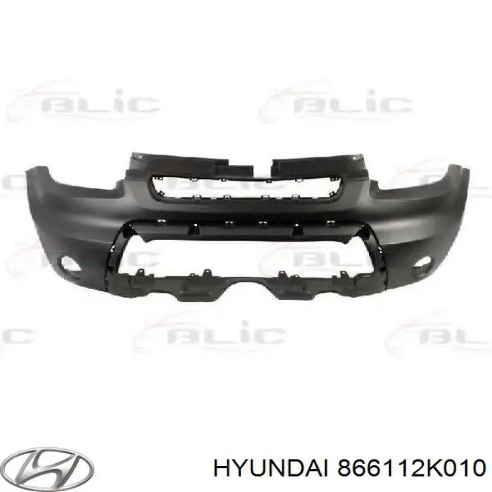 866112K010 Hyundai/Kia Pára-choque traseiro