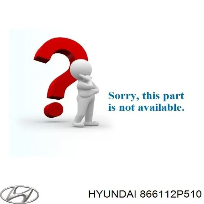 866112P510 Hyundai/Kia Pára-choque traseiro, parte superior