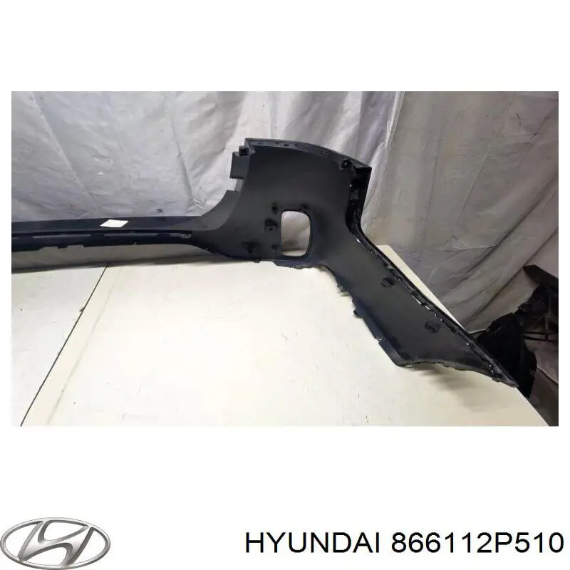 Pára-choque traseiro, parte superior Hyundai/Kia 866112P510