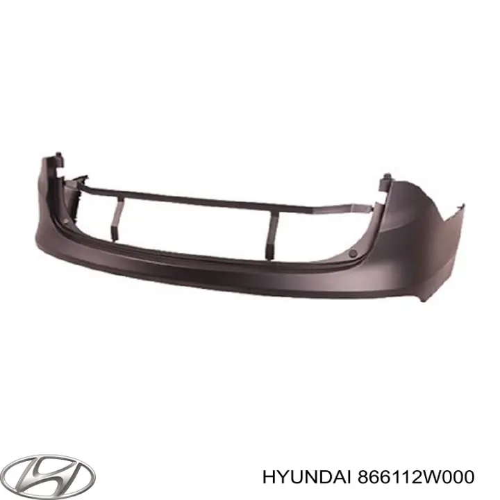 Compre 866112W000 Hyundai/Kia Pára-choque traseiro, parte superior